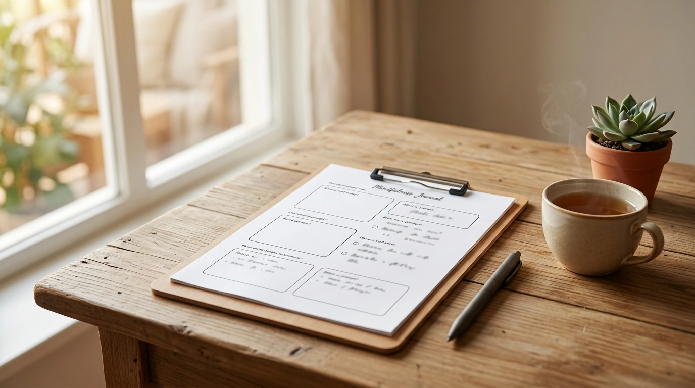 Mindful Clarity Printable Journal: Mindfulness, Gratitude & Calm